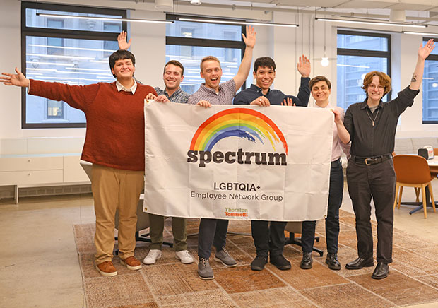 Promoting an inclusive workplace community and advocating for lesbian, gay, bisexual, transgender, queer/questioning, intersex and asexual (LGBTQIA+) employees.