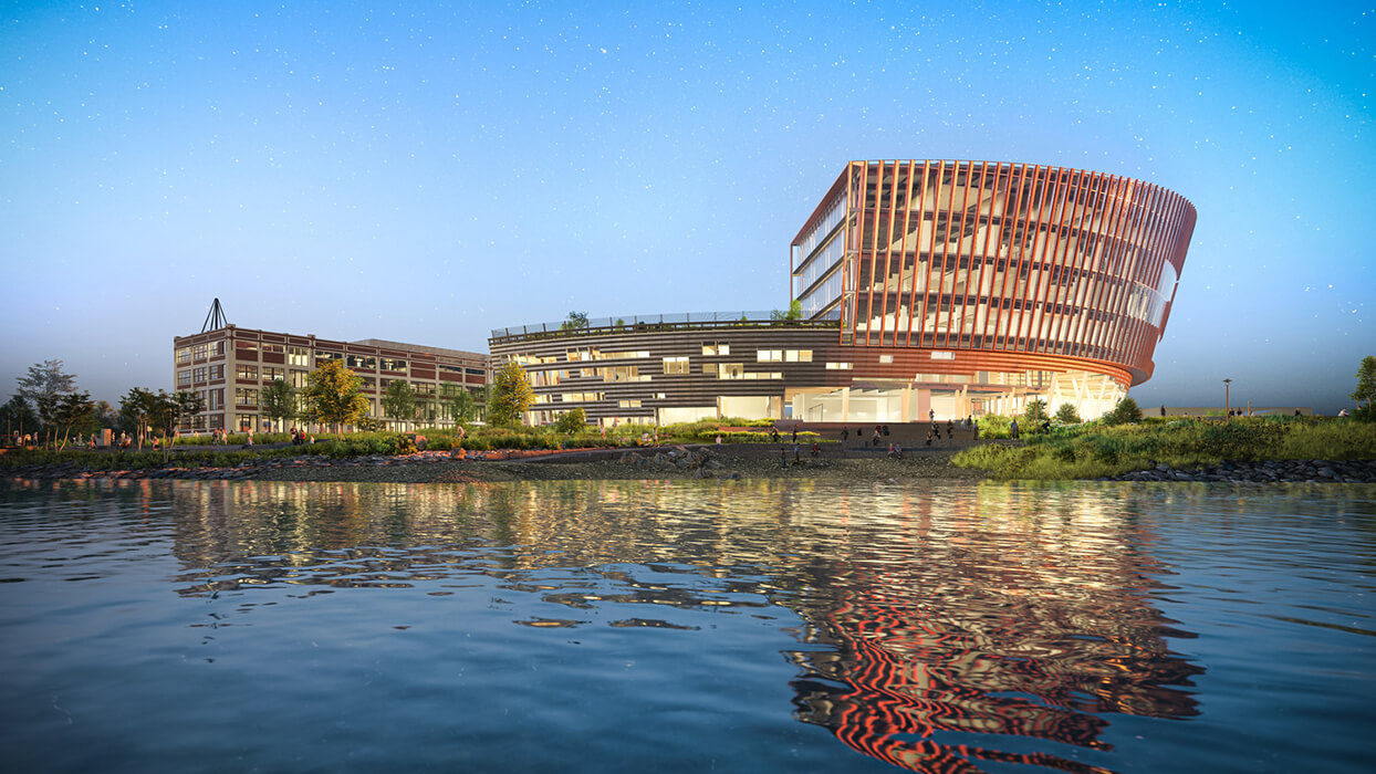 Thornton Tomasetti’s resilient engineering for the Roux Institute waterfront location