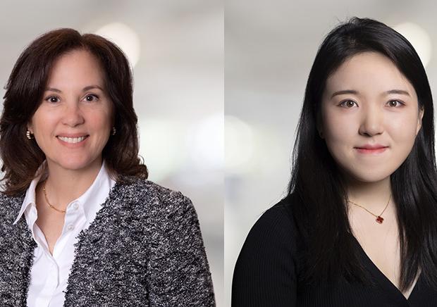 Principal Elisa Paone (left) and Senior Project Director Barbara Gao (right)