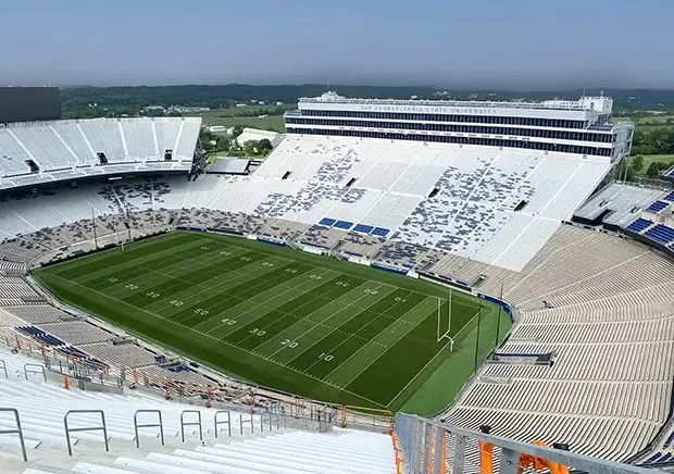 From Penn State to Northwestern, college football stadiums are evolving to improve accessibility, fan experience, and performance. See how engineering is helping transform six collegiate athletics facilities.