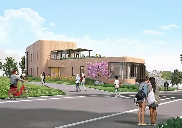 Smith College's Kathleen McCartney Hall, a new mass timber hub for career development and leadership in Northampton, Massachusetts, is featured in The Architect's Newspaper. 