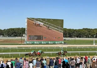 Belmont Park welcomed fans back on September 18 following a three-year, $555 million reconstruction of the iconic Long Island racetrack.