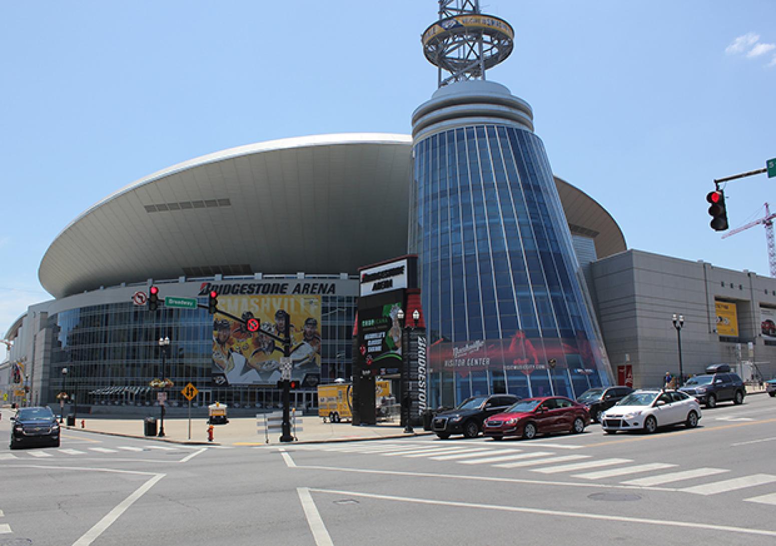 Bridgestone Arena in Nashville, Tennessee.