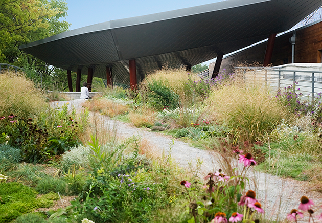 QUEENS BOTANICAL GARDEN VISITOR AND ADMINISTRATION CENTER