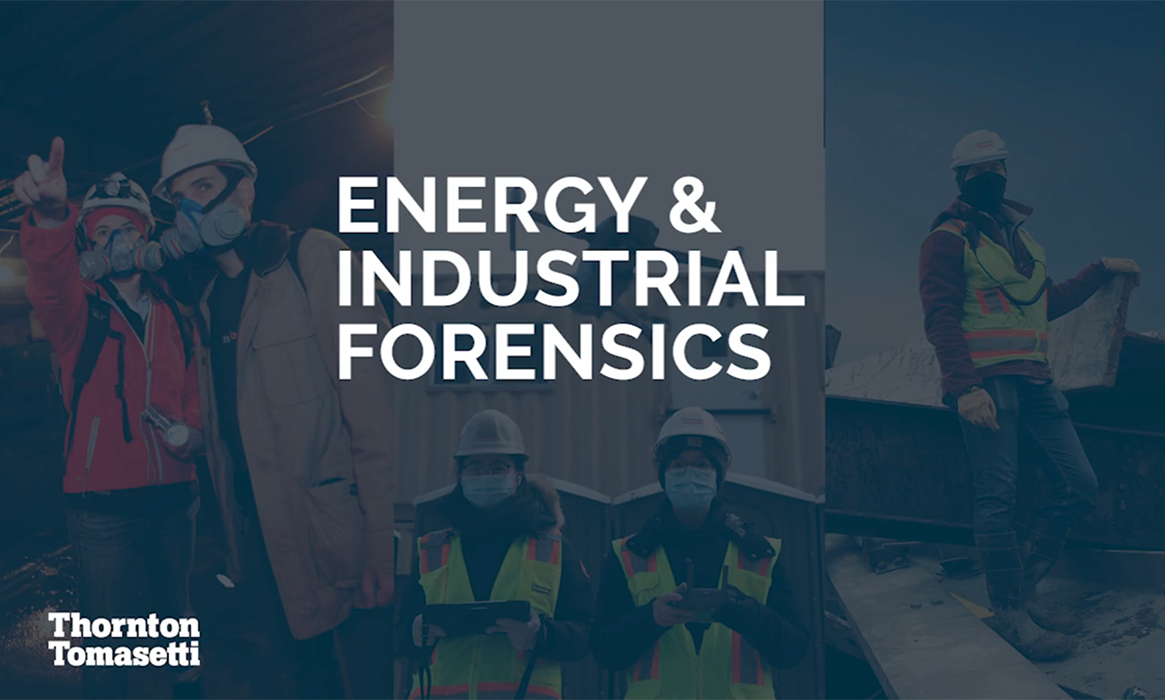 Energy & Industrial Forensics