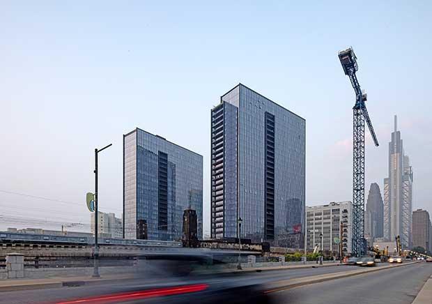 Riverwalk apartments in Philadelphia.