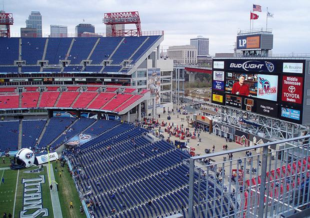 Nissan Stadium in Nashville, Tennessee.