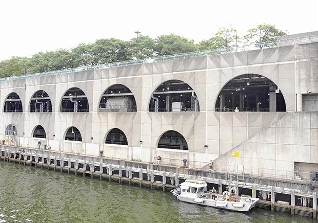 North River Wastewater Resource Recovery Facility in New York, New York.