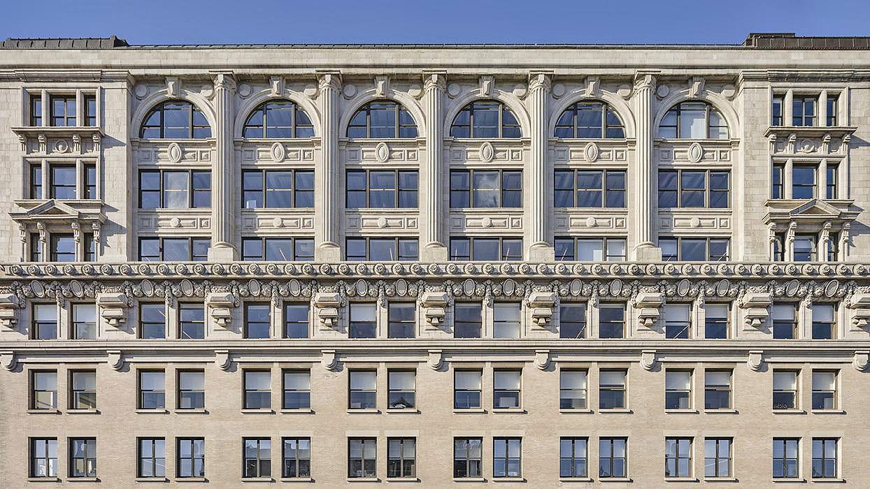 Merchant's Exchange Building in New York.