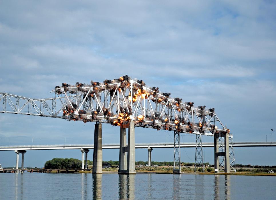 Cooper River Bridges Demolition