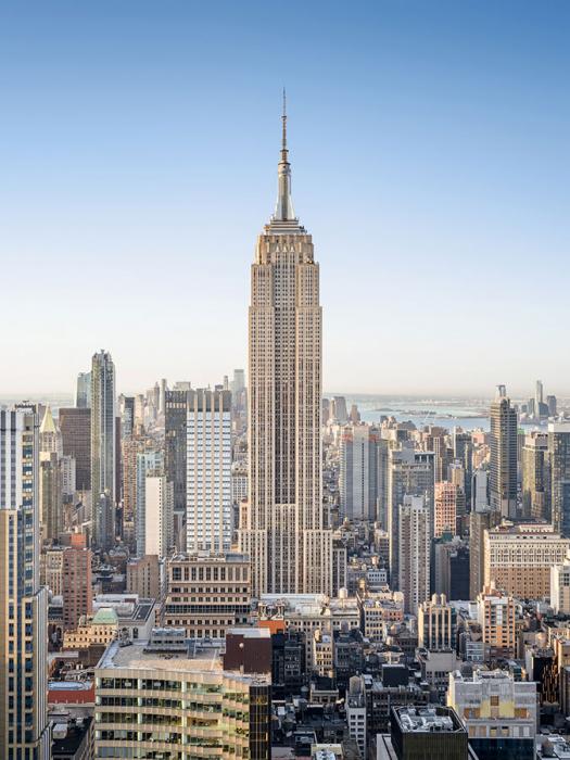 Structural renewal and historic envelope restoration for the Empire State Building in Manhattan.