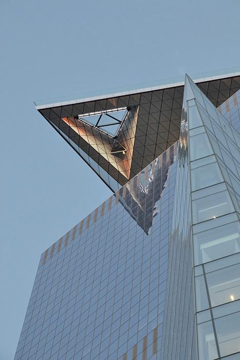 Edge observation deck, 30 Hudson Yards, New York, New York.