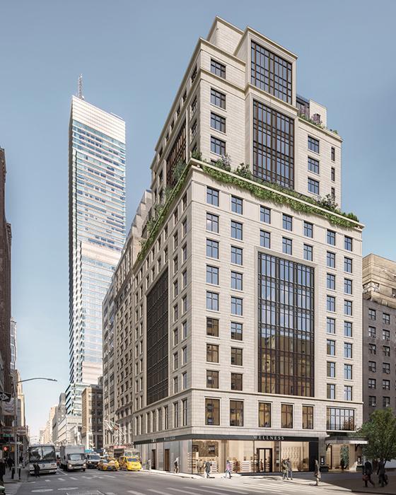 Sunrise at East 56th in New York.