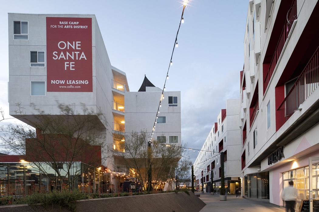 One Santa Fe in Los Angeles. 