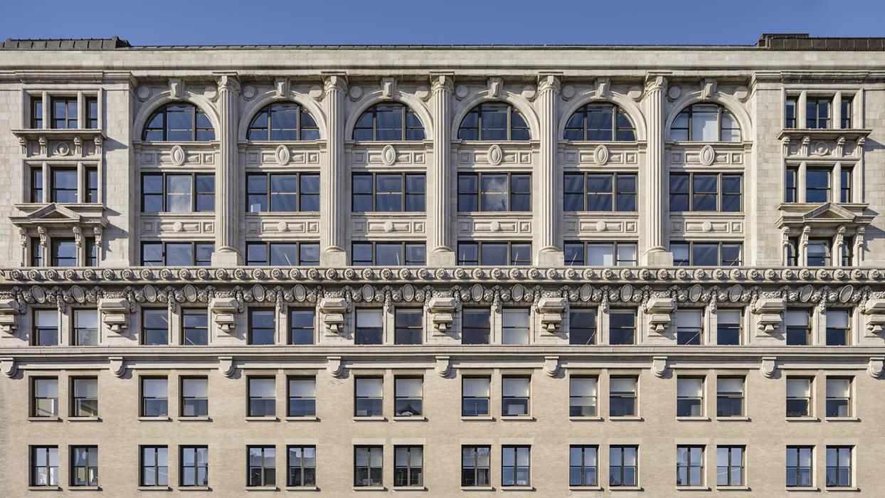 Merchant's Exchange Building in New York.