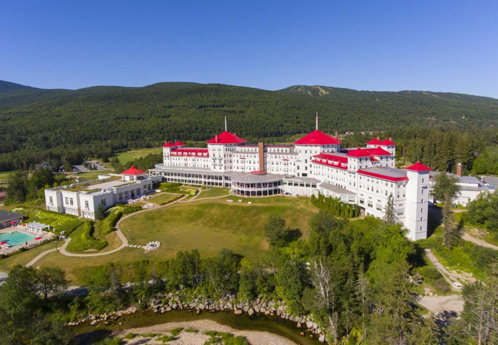 Mount Washington Resort in Bretton Woods, New Hampshire. 