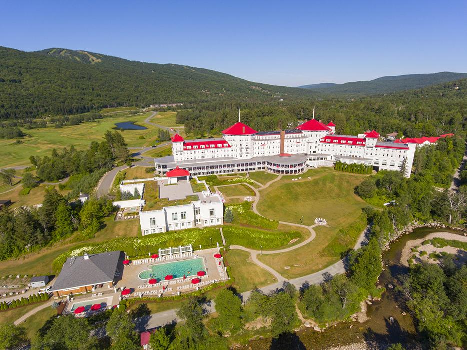 Mount Washington Resort in Bretton Woods, New Hampshire. 