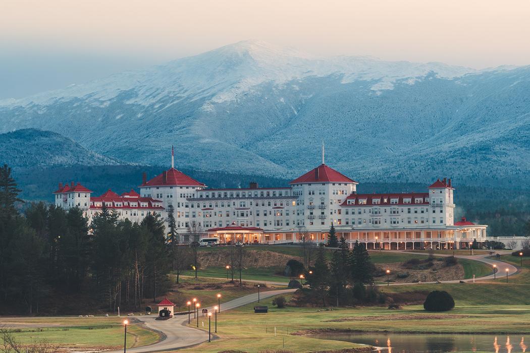 Mount Washington Resort in Bretton Woods, New Hampshire. 