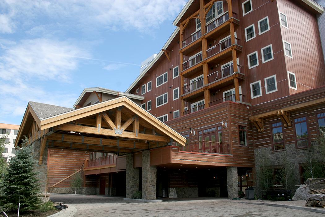 Lodge at Mountaineer Square in Crested Butte, Colorado. 