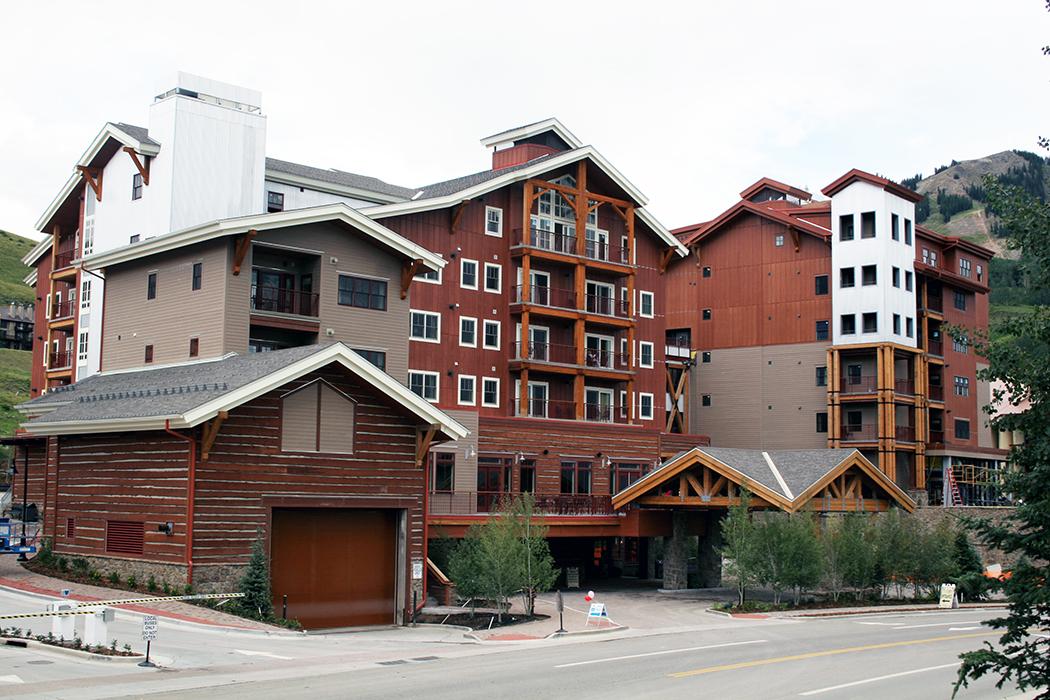 Lodge at Mountaineer Square in Crested Butte, Colorado. 