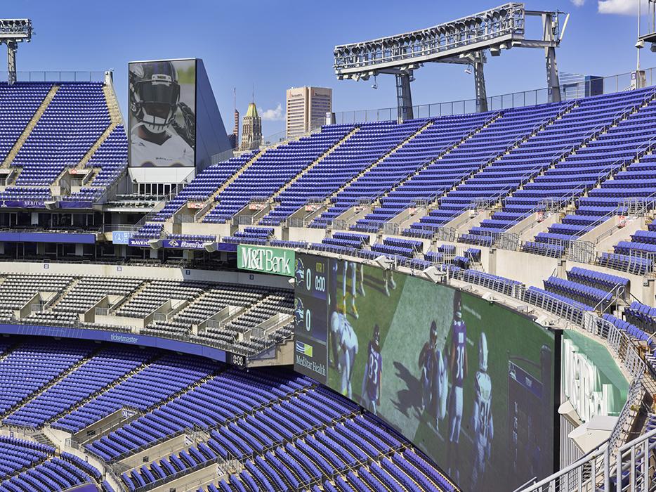 M&T Bank Stadium in Baltimore.