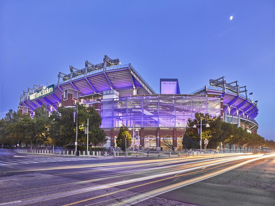 M&T Bank Stadium in Baltimore.