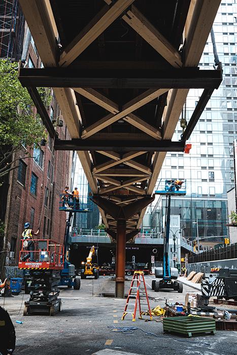 High Line Moynihan Connector in New York City.