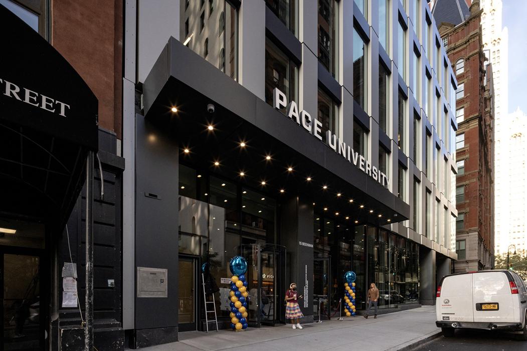 Pace University Tower, 15 Beekman Street in New York.