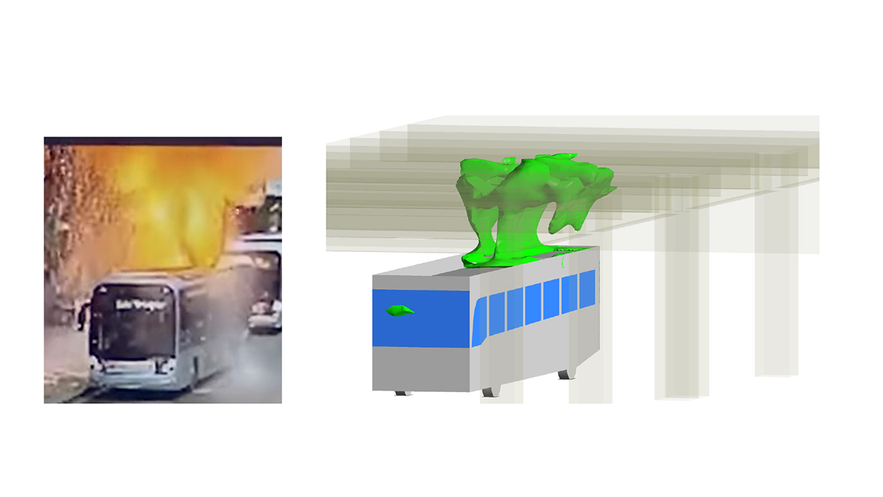 Thermal analyses for a terminal for lithium-ion battery powered buses.