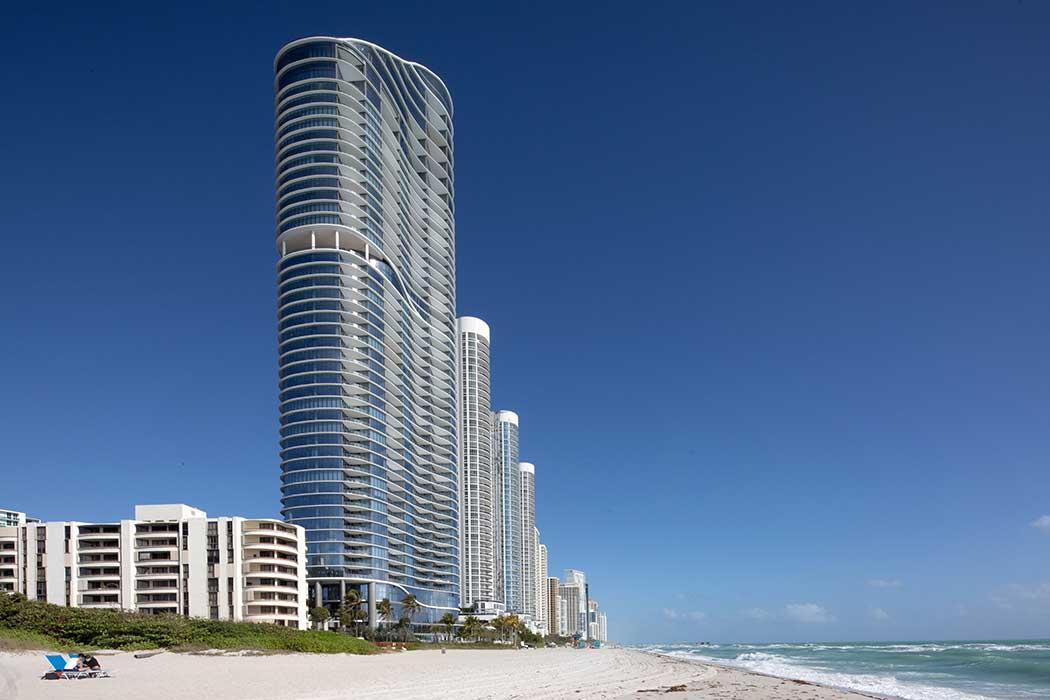 The Ritz-Carlton Residences at Sunny Isles Beach in Florida.