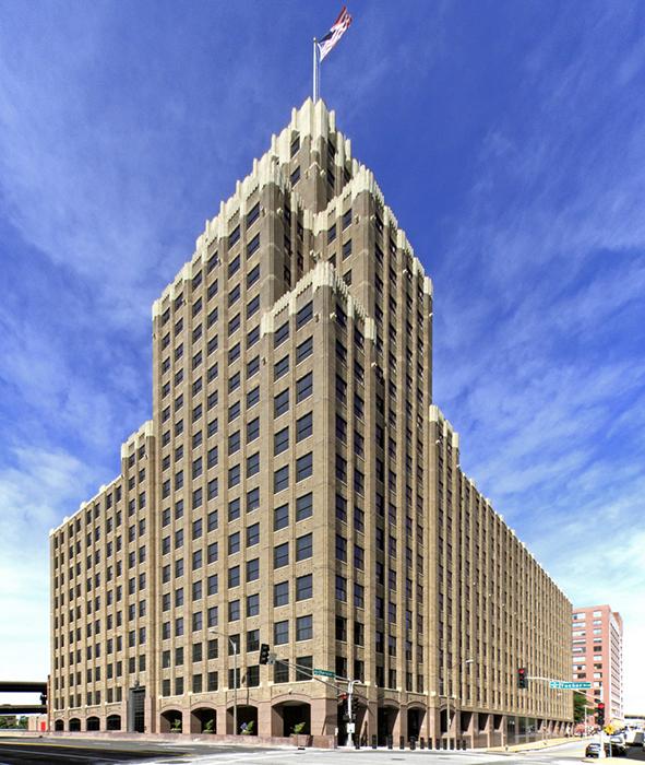 Robert A. Young Federal Building in St. Louis, Missouri. 