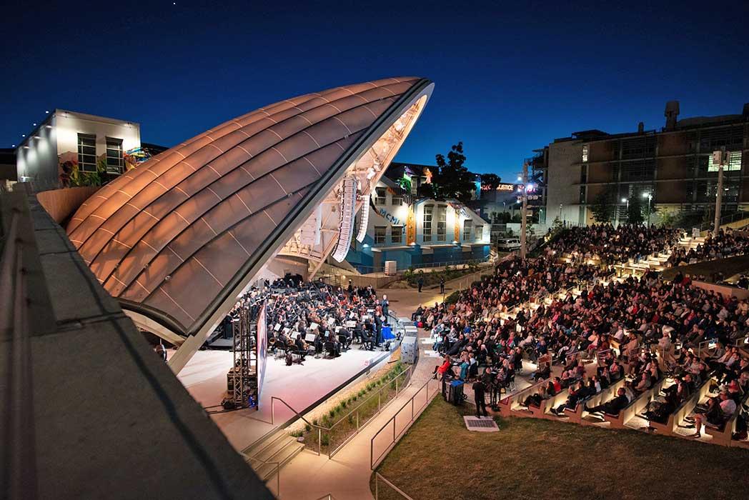 UC San Diego, Epstein Family Amphitheater in La Jolla, California.
