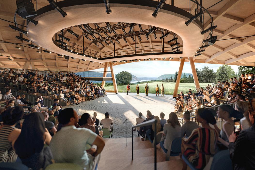 Samuel H. Scripps Theater Center at Hudson Valley Shakespeare in Garrison, New York.
