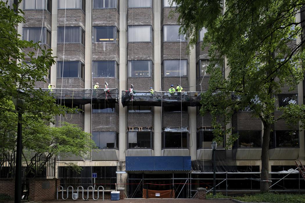 University of Pennsylvania, McNeil Building Façade Investigation in Philadelphia, Pennsylvania.