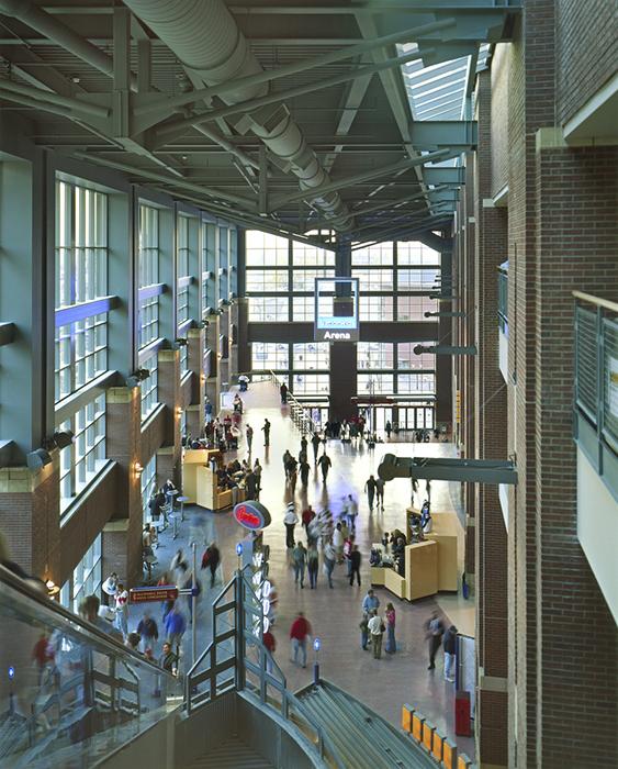 Nationwide Arena in Columbus, Ohio.