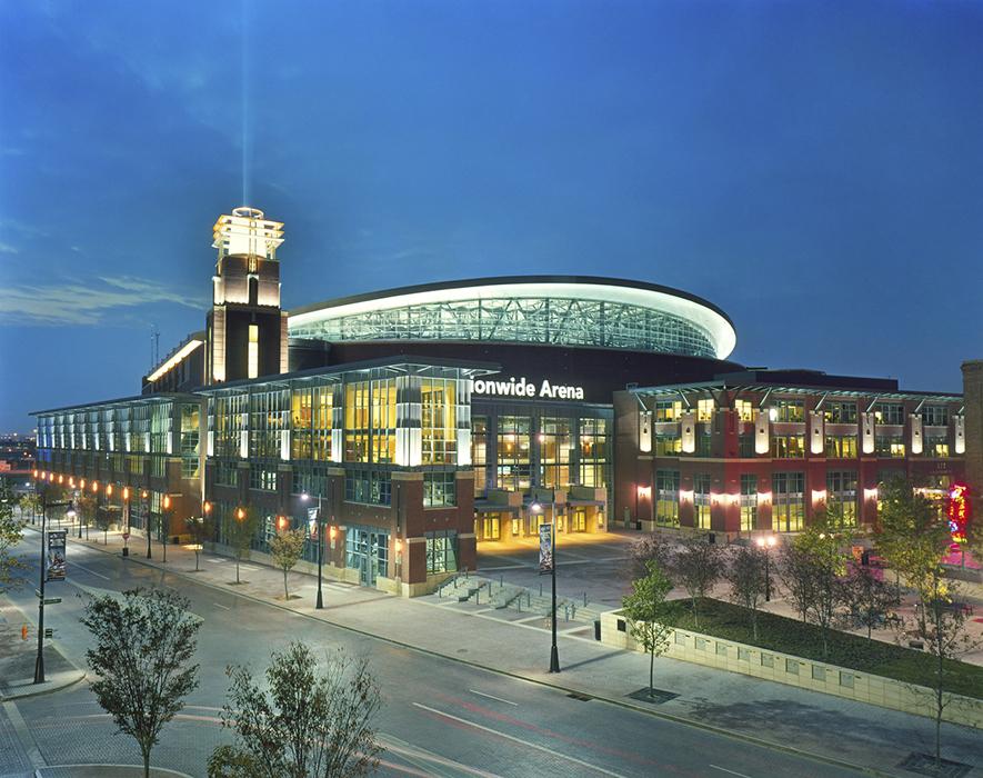 Nationwide Arena in Columbus, Ohio.