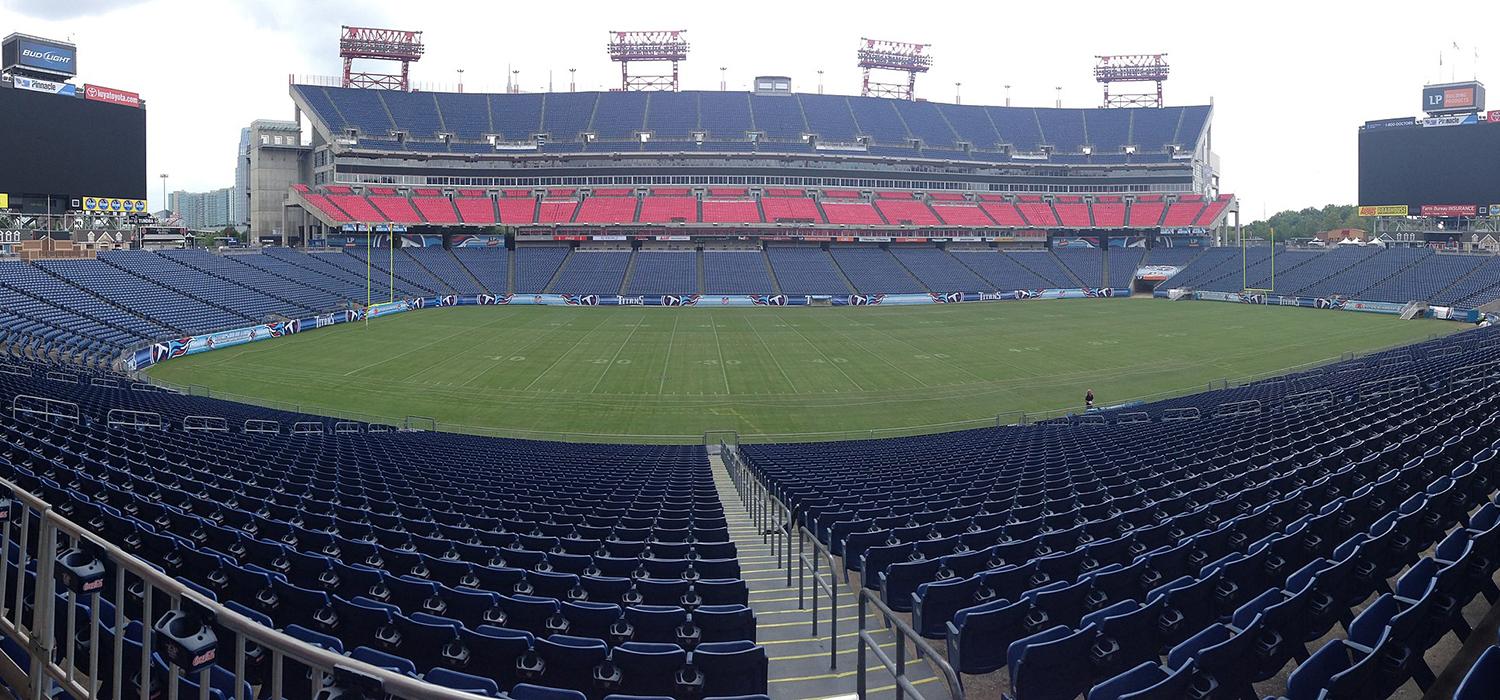 Nissan Stadium in Nashville, Tennessee.