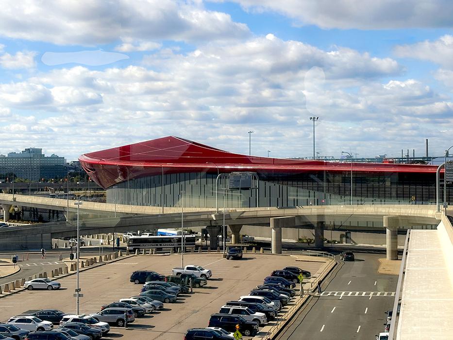 Logan International Airport, Terminal E Modernization in Boston, Massachusetts. 