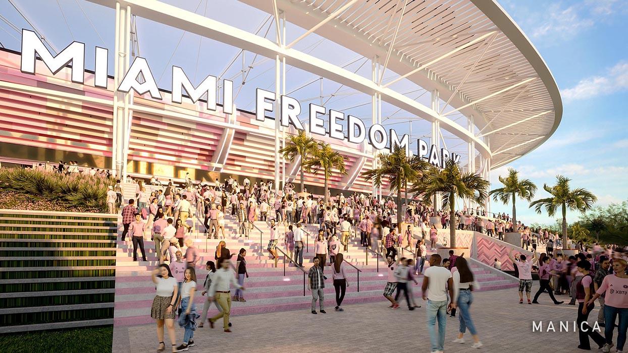 Miami Freedom Park Stadium in Miami, Florida.