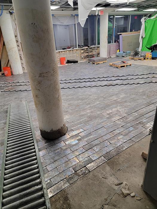 Lead lining installation at Friendship Hospital for Animals Expansion in Washington, D.C.
