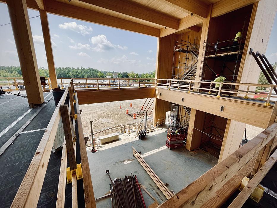 The GEM Factory of the Future mass-timber structure is redefining what factories can be made of.