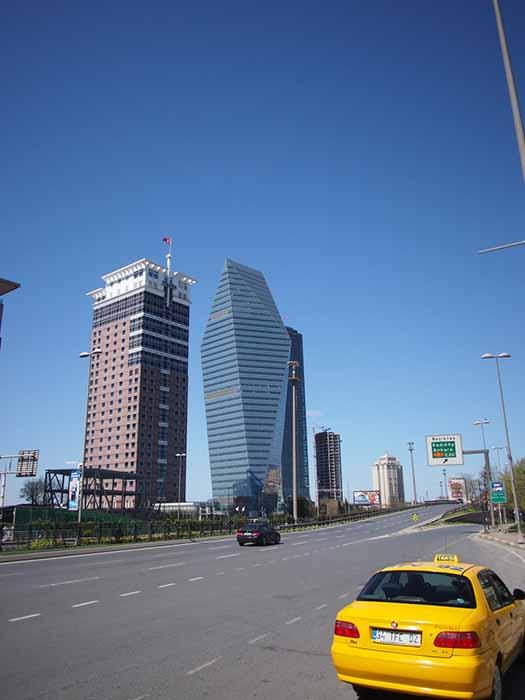 Soyak Kristalkule Finansbank Headquarters in Istanbul, Turkey.