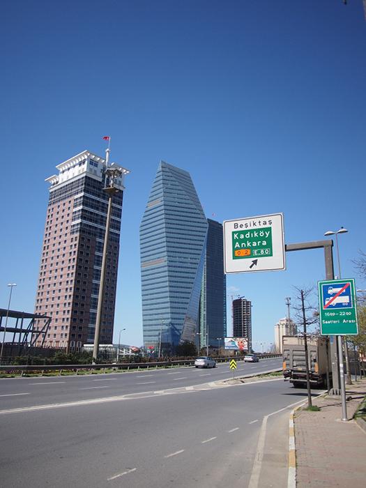 Soyak Kristalkule Finansbank Headquarters in Istanbul, Turkey.