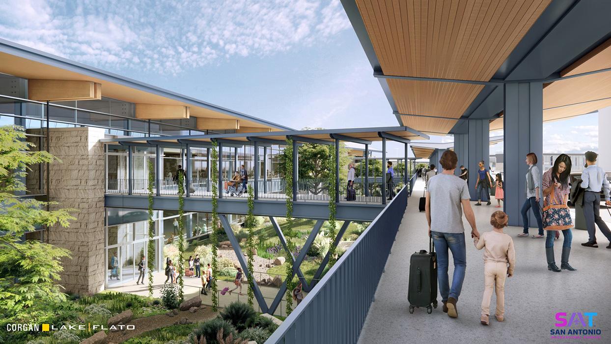 San Antonio International Airport (SAT) Terminal Redevelopment in San Antonio, Texas. 