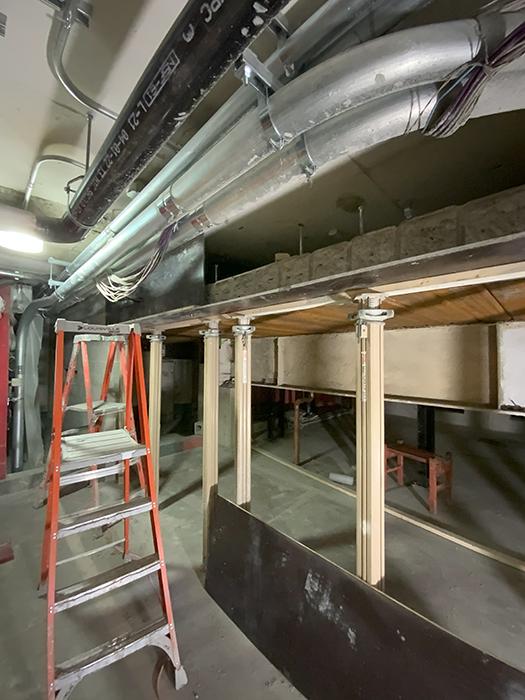 Lead lining installation at Friendship Hospital for Animals Expansion in Washington, D.C.