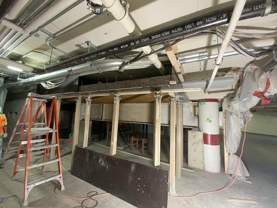 Construction photo at Friendship Hospital for Animals Expansion in Washington, D.C.