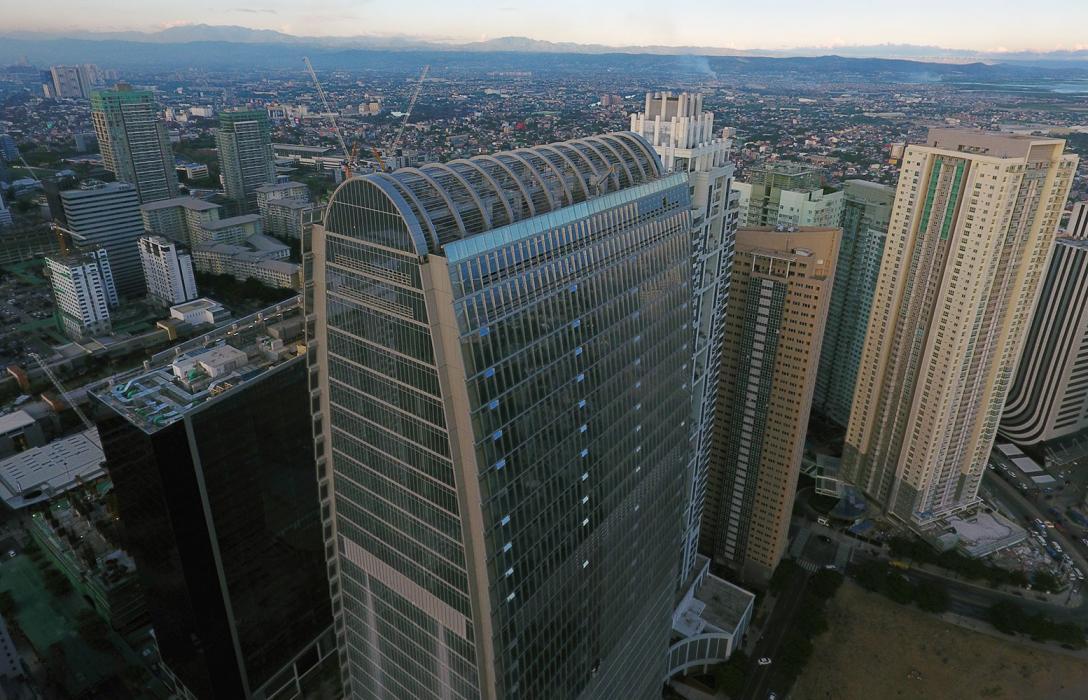 The Finance Centre in Manila, Philippines.