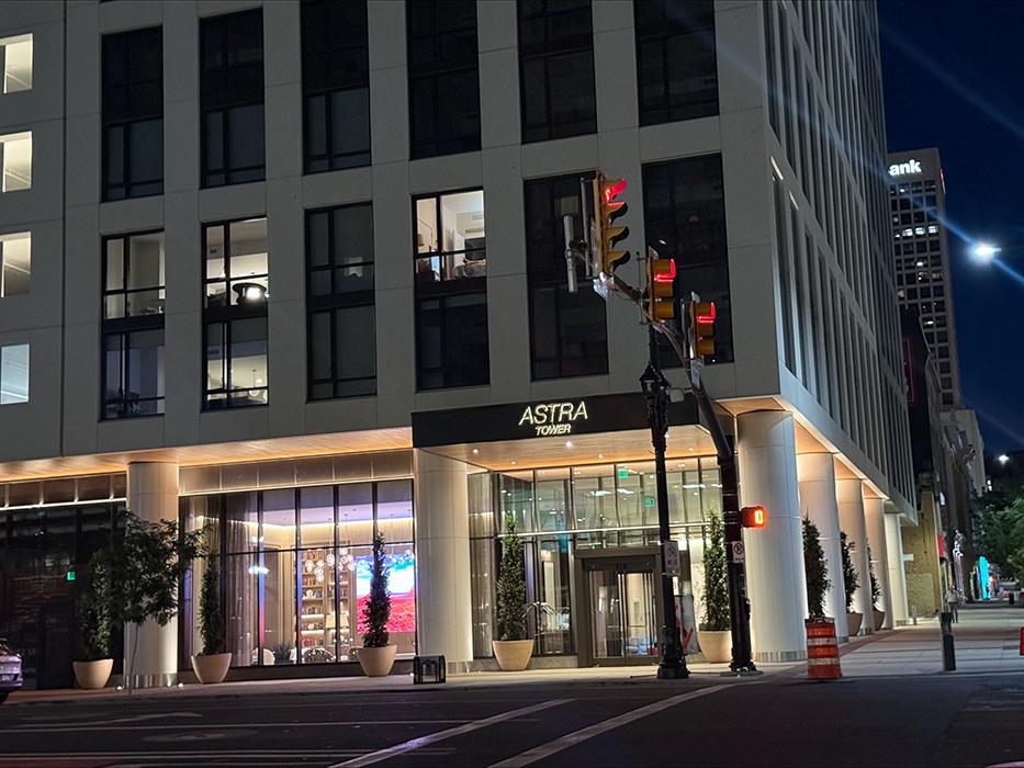 Astra Tower in Salt Lake City, Utah. 