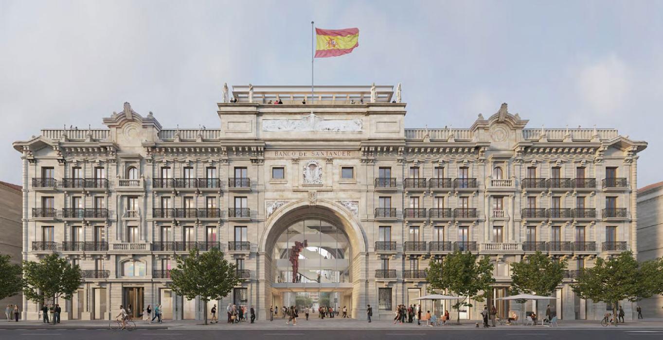 Museo Banco Santander in Spain.