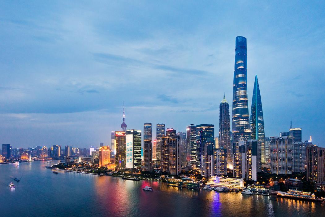 Shanghai Tower in China.